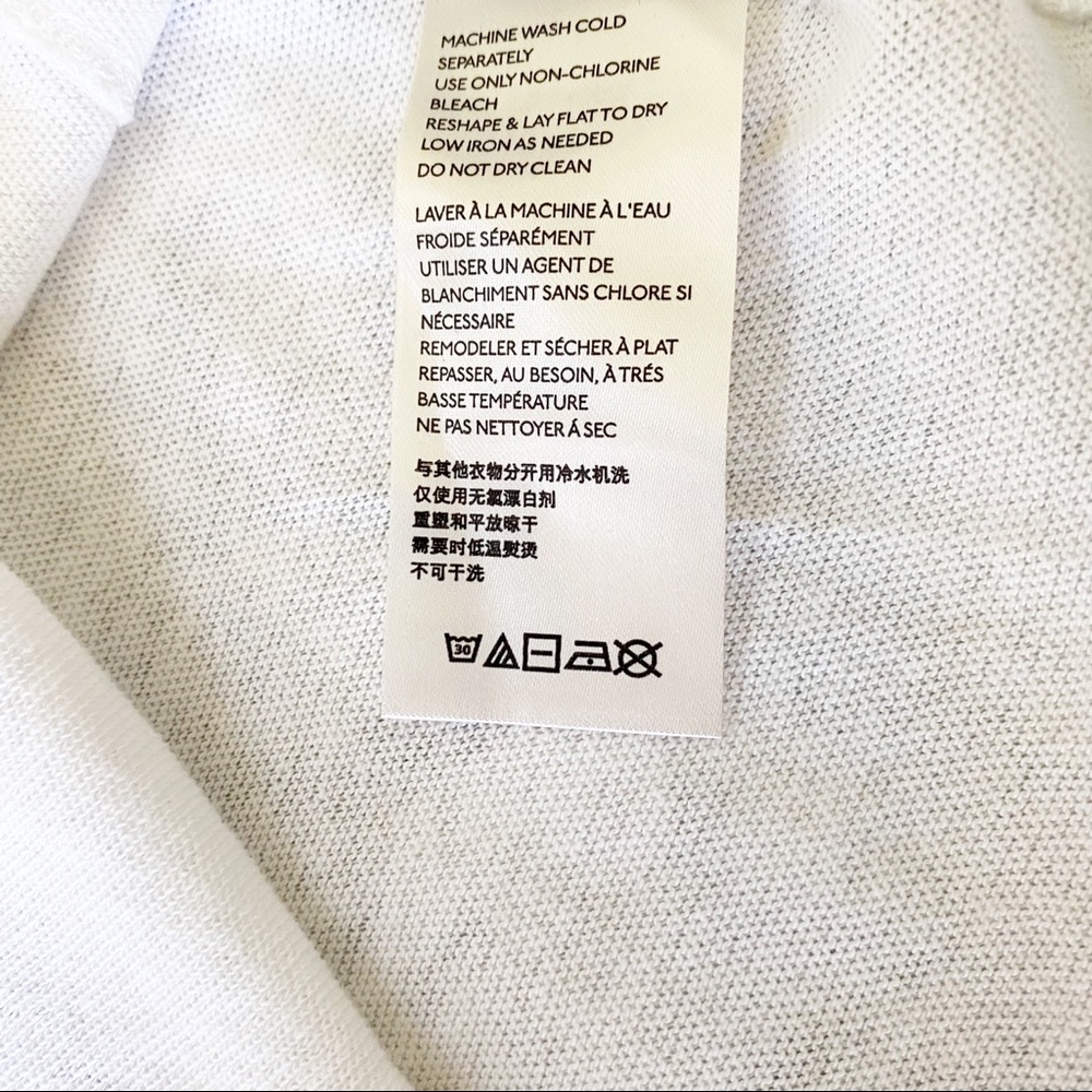 FREE PEOPLE Military Mix Henley Ivory Combo Large - Picture 9 of 9